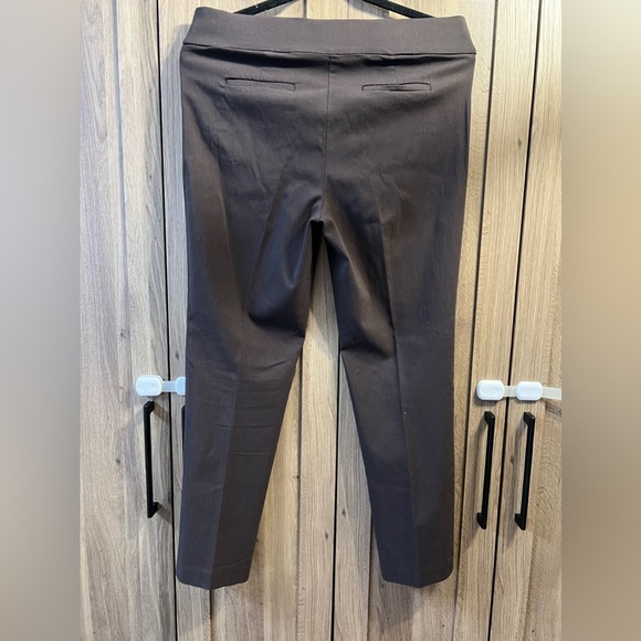 Style & Co Petite Brown Stretch Dress Pants, Size 10P - Picture 2 of 5